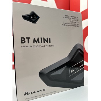 Intercomunicador para moto Midland BT Mini Twin
