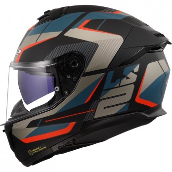 Casco integral LS2 STREAM II Black Blue