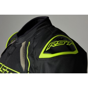 Chaqueta Textil RST S-1 Negro/Yellow Man