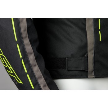 Chaqueta Textil RST S-1 Negro/Yellow Man