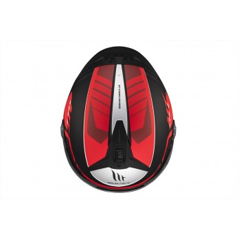Casco Jet Cosmo SV Cruiser B5 Blanco Rojo