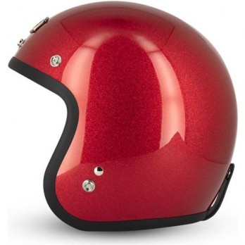 Casco moto Jet Race Gasoline S250 Gliter Red