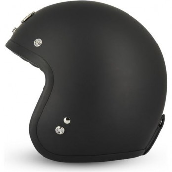 Casco moto Jet Race Gasoline S250 Black Matt